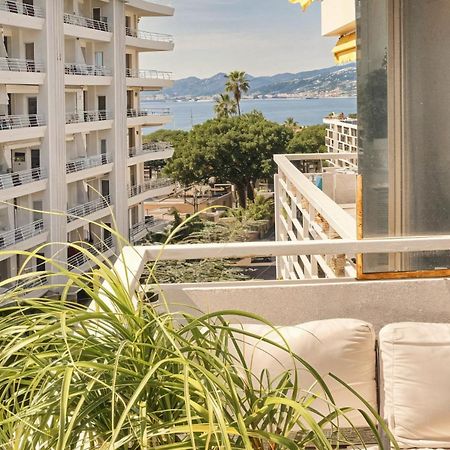 Frgk "Etoile Du Sud Terrasse Vue Mer Palm Beach" Cannes Exterior photo